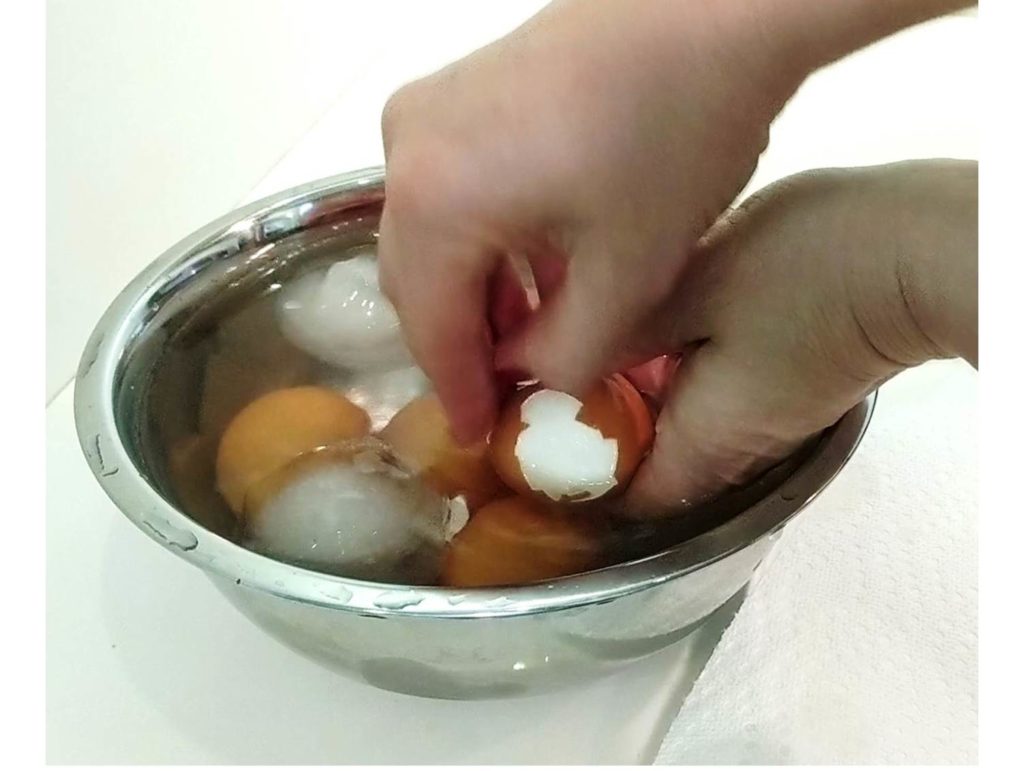 Peeling Eggs Perfect Egg Maker